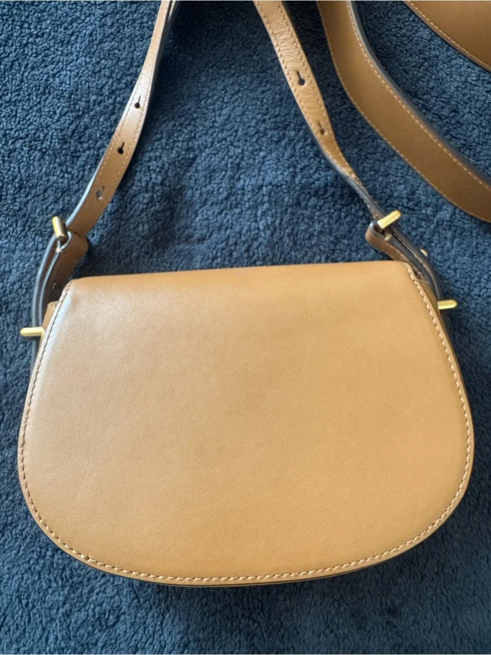Polo Ralph Lauren ID mini saddle crossbody bag